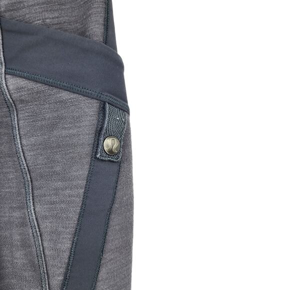 Lululemon Athletica Gray Tapered Leg Pants With Pockets Size 4 - Picture 2 of 5